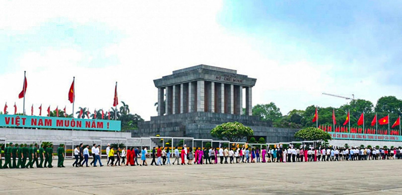 Lăng Chủ tịch Hồ Chí Minh (ảnh vov.vn)