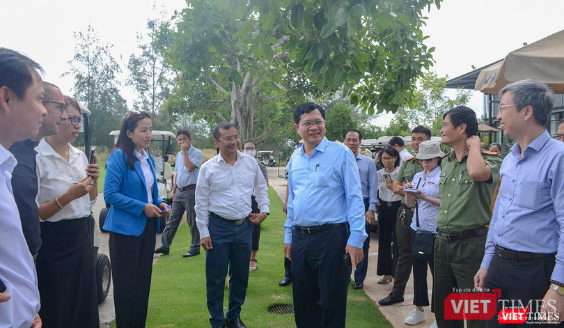 Phó Chủ tịch UBND TP Đà Nẵng Trần Phước Sơn - Trưởng Ban Tổ chức Lễ hội Du lịch Golf Đà Nẵng 2022 kiểm tra thực tế công tác chuẩn bị cho giải đấu “BRG open golf championship Danang 2022” Phó Chủ tịch UBND TP Đà Nẵng Trần Phước Sơn - Trưởng Ban Tổ chức Lễ hội Du lịch Golf Đà Nẵng 2022 kiểm tra thực tế công tác chuẩn bị cho giải đấu “BRG open golf championship Danang 2022”