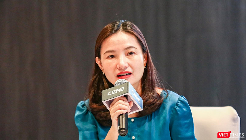 Bà Dương Thuỳ Dung - Giám đốc điều hành CBRE Việt Nam 
