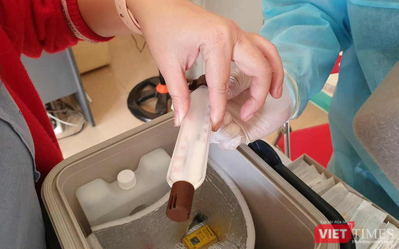 Vaccine COVID-19 được bảo quản theo đúng quy định của Bộ Y tế