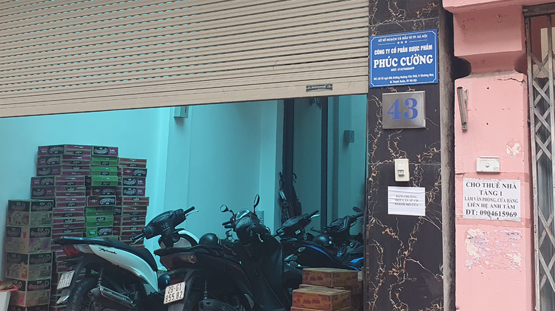 Văn phòng Công ty CP Dược phẩm Phúc Cường (ảnh TTTD)