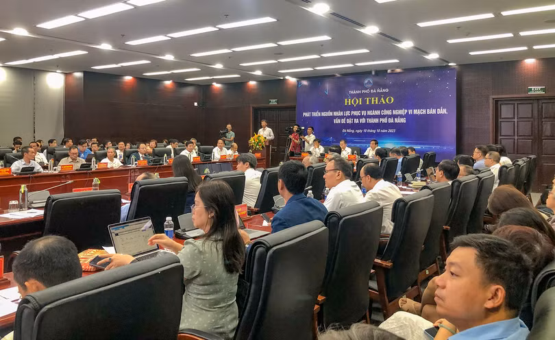 Hội thảo Phát triển nguồn nhân lực phục vụ ngành công nghiệp vi mạch bán dẫn - vấn đề đặt ra với TP Đà Nẵng