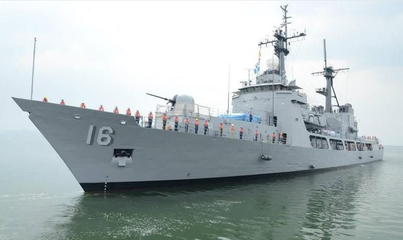 Tàu tuần tra lớp Hamilton của Lực lượng bảo vệ bờ biển Mỹ, bàn giao cho Philippines đổi tên thành tàu hộ vệ BRP Ramon Alcaraz. Ảnh: CNA Đài Loan.