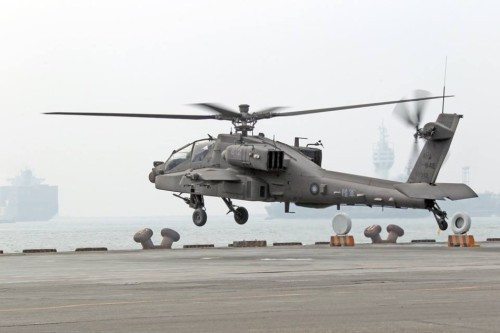 Máy bay trực thăng AH-64E Đài Loan mua của Mỹ (ảnh tư liệu)