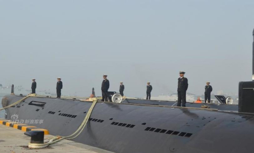 Bangladesh tiếp nhận tàu ngầm diesel-điện Type 035G cũ của Trung Quốc. Ảnh: Sina