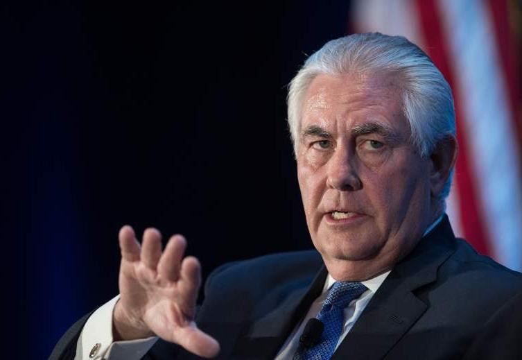 Ngoại trưởng Mỹ Rex Tillerson của chính quyền Tổng thống Mỹ Donald Trump. Ảnh: Heavy.com