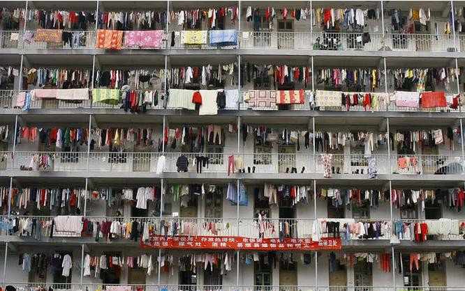 Hình ảnh một khu chung cư ở Trung Quốc (ảnh tư liệu)