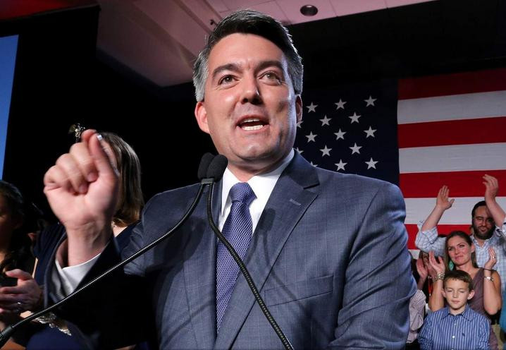 Thượng nghị sĩ Mỹ Cory Gardner. Ảnh: The Durango Herald