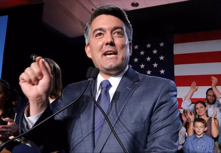 Thượng nghị sĩ Mỹ Cory Gardner. Ảnh: The Durango Herald