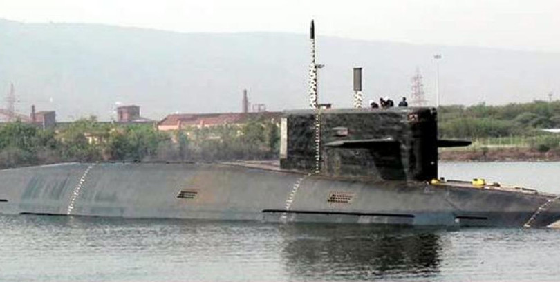 Tàu ngầm hạt nhân chiến lược INS Arihant Ấn Độ. Ảnh: USNI News