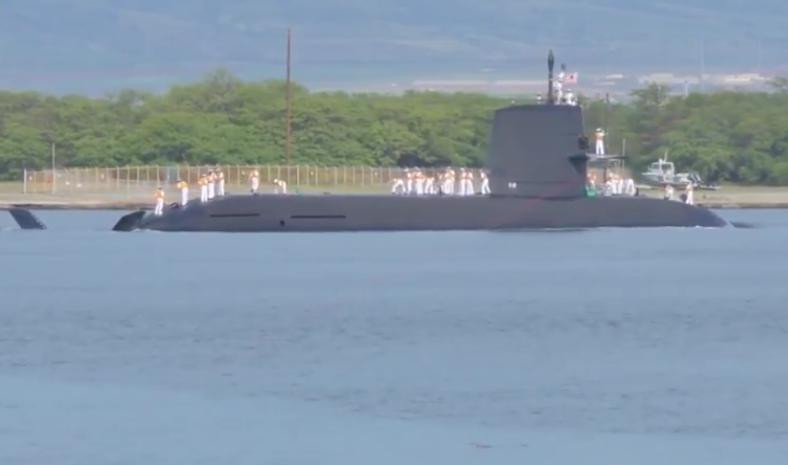 Tàu ngầm thông thường AIP lớp Soryu của Lực lượng Phòng vệ Biển Nhật Bản (ảnh tư liệu)