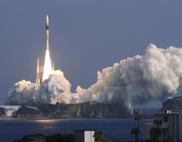 Nhật Bản phóng vệ tinh thu thập tình báo Radar-3. Ảnh: Sina.