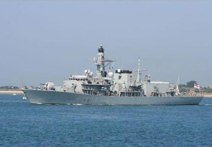 Tàu hộ vệ HMS Sutherland hải quân Anh. Ảnh: Sina.