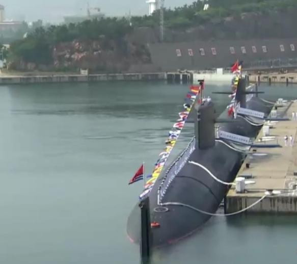 Tàu ngầm hạt nhân Type 093B của lực lượng hải quân Chiến khu Bắc, quân đội Trung Quốc. Ảnh: Sina.