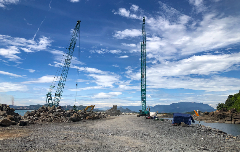 Công trình dự án cảng biển Liên Chiểu, TP Đà Nẵng