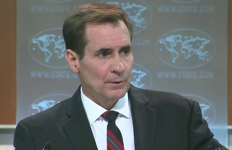 Người phát ngôn Bộ Ngoại giao Mỹ John Kirby. Ảnh: CNN