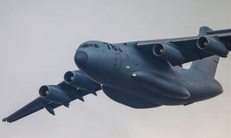 Máy bay vận tải cỡ lớn Y-20 Trung Quốc (ảnh tư liệu)