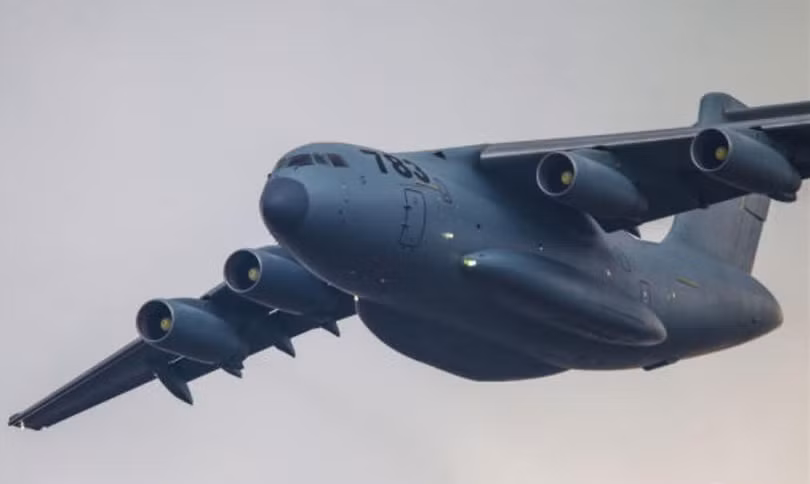 Máy bay vận tải cỡ lớn Y-20 Trung Quốc (ảnh tư liệu)