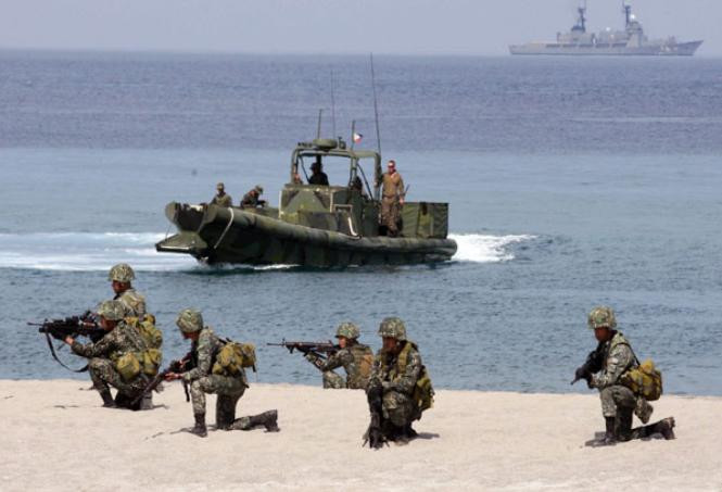 Mỹ và Philippines tiến hành tập trận chung (ảnh tư liệu)