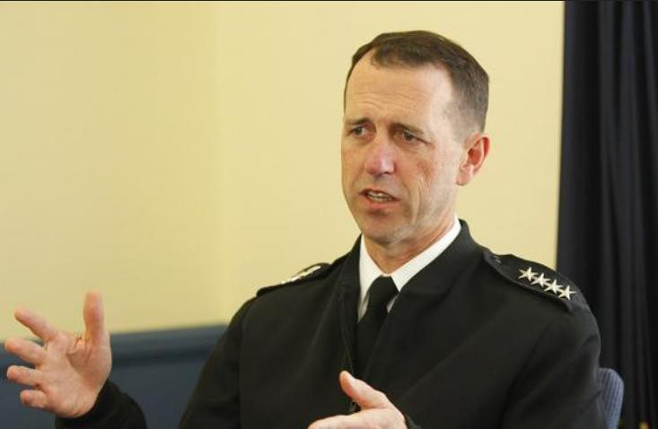 Đô đốc John Richardson, Tham mưu trưởng Hải quân Mỹ (ảnh tư liệu)