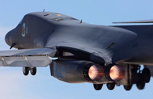 Máy bay ném bom chiến lược B-1B hiện có của Không quân Mỹ (ảnh tư liệu)