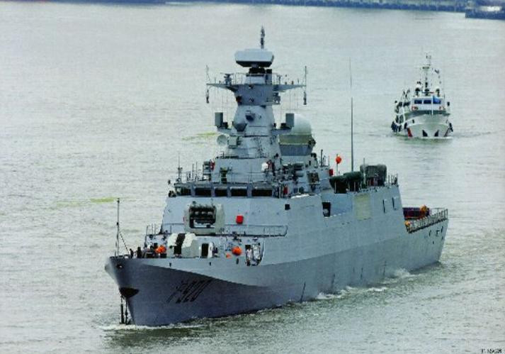Tàu hộ vệ C28A Trung Quốc dùng để xuất khẩu. Ảnh: Cankao