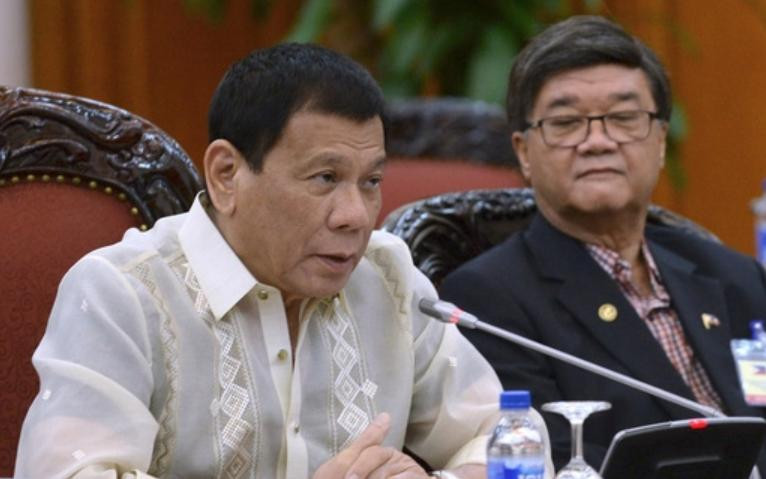 Tổng thống Philippines Rodrigo Duterte sắp thăm Trung Quốc.