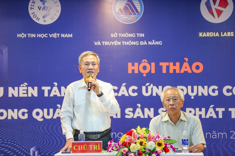 Ông Nguyễn Quang Thanh - Giám đốc Sở TT&TT TP Đà Nẵng - chủ trì hội thảo