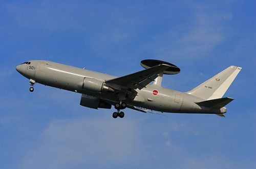 Máy bay cảnh báo sớm E-767 Nhật Bản.