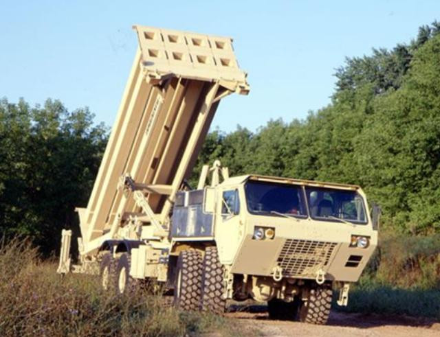Hệ thống phòng thủ khu vực tầm cao đoạn cuối (THAAD) Mỹ. Ảnh: Sohu