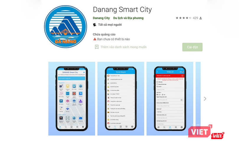 Ứng dụng Danang Smart City