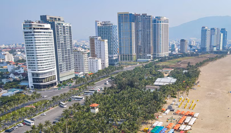 Một góc đô thị ven biển TP Đà Nẵng