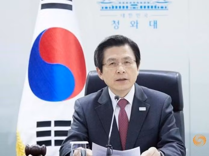 Quyền Tổng thống Hàn Quốc Hwang Kyo-ahn. Ảnh: Reuters