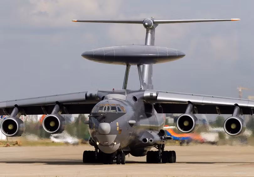 Máy bay cảnh báo sớm A-50U Nga. Ảnh: Airliners