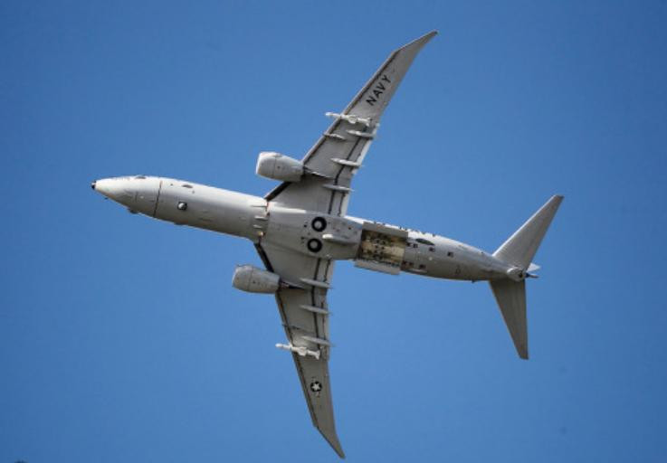Máy bay tuần tra săn ngầm P-8A Hải quân Mỹ (ảnh tư liệu)