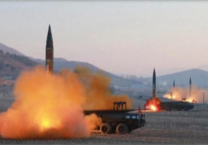 Mỹ thỏa hiệp với Trung Quốc để giải quyết vấn đề hạt nhân và tên lửa Triều Tiên? Ảnh: KRT