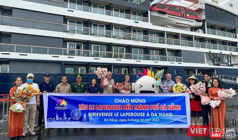 Đà Nẵng đón đoàn du khách tàu biển đến từ thị trường Âu, Mỹ