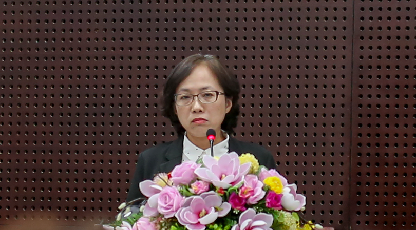 bà Trần Thanh Thuỷ – Phó Giám đốc Sở Y tế TP Đà Nẵng