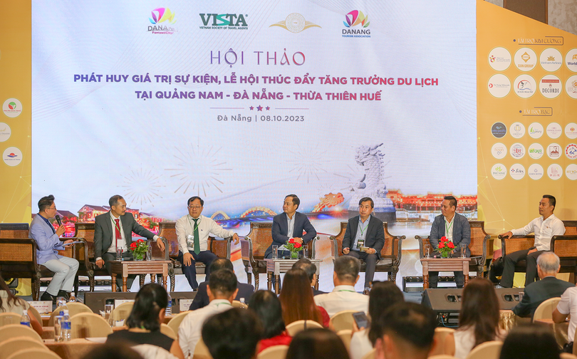 Các chuyên gia, nhà quản lý du lịch Đà Nẵng-Quảng Nam-Thừa Thiên Huế họp bàn cùng phát triển du lịch sự kiện, lễ hội