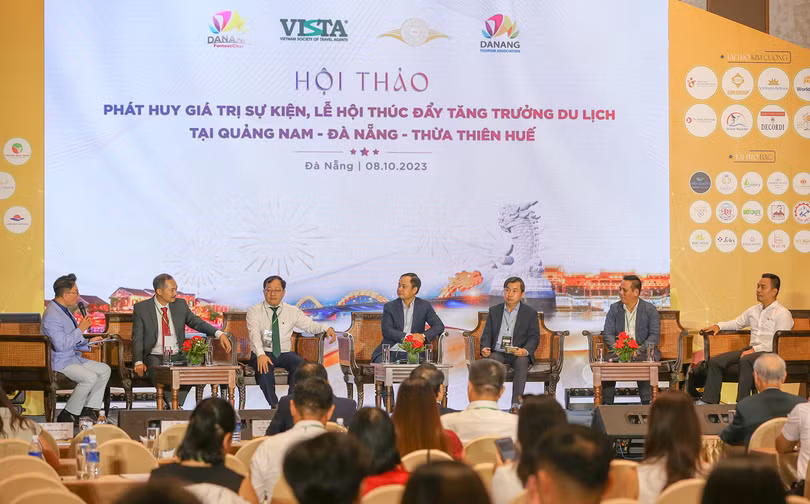 Các chuyên gia, nhà quản lý du lịch Đà Nẵng-Quảng Nam-Thừa Thiên Huế họp bàn cùng phát triển du lịch sự kiện, lễ hội
