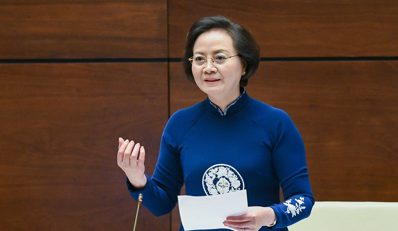 Bộ trưởng Bộ Nội vụ Phạm Thị Thanh Trà (Ảnh: VGP/LS)