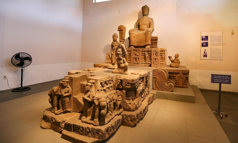 Đài thờ Đồng Dương đang được lưu giữ, trưng bày tại Bảo tàng Điêu khắc Chăm Đà Nẵng đã trở thành Bảo vật Quốc gia thứ 4 mà Đà Nẵng đang gìn giữ