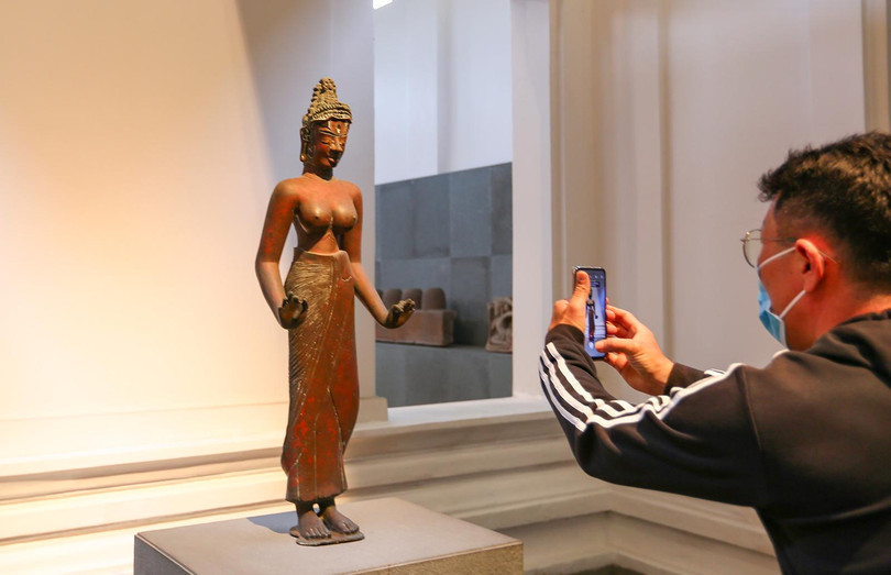 Tượng Bồ Tát Tara/Avalokiteshvara - Bảo vật Quốc gia tại Đà Nẵng