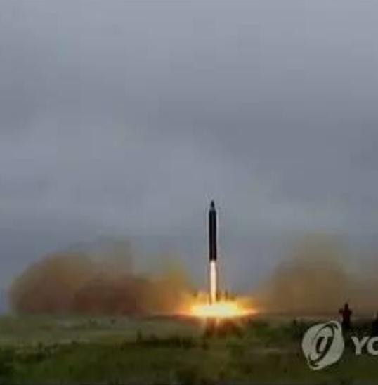 Ngày 12 tháng 2 năm 2017, Triều Tiên phóng tên lửa. Ảnh: Yonhap