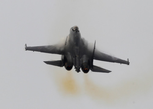 Máy bay chiến đấu Su-35 Nga (ảnh tư liệu)