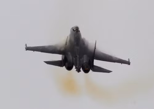 Máy bay chiến đấu Su-35 Nga (ảnh tư liệu)
