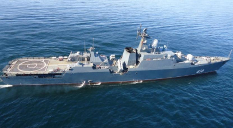Tàu hộ vệ lớp Gepard 3.9. Ảnh: Chinanews.
