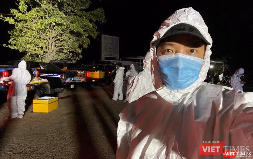 Anh Trần Hoàng Vương (thành viên CLB xe bán tải Đà Nẵng) (ảnh Trần Vương)