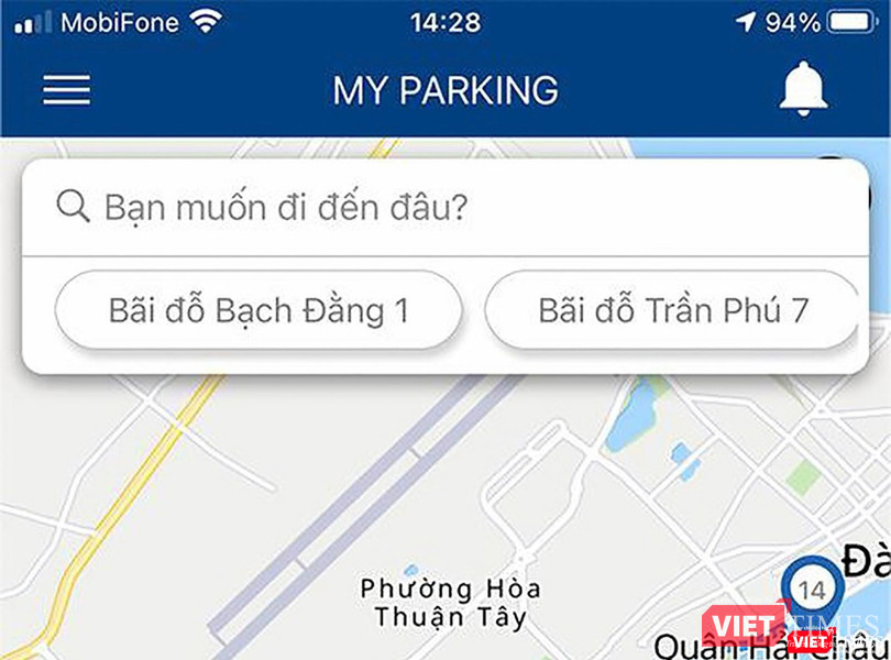 Phần mềm Hệ thống quản lý, thu phí đỗ đậu xe My Parking do Viettel tài trợ được sử dụng tại Đà Nẵng