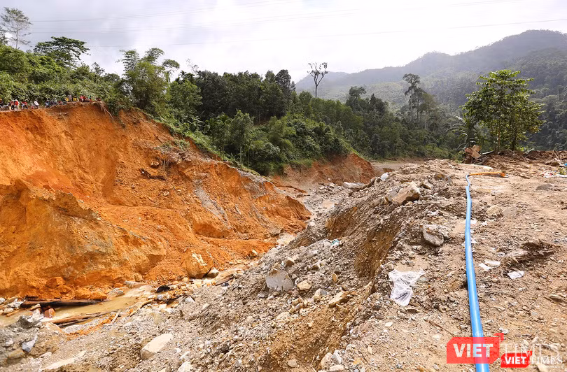 Hiện trường sau 30 ngày xảy ra vụ sạt lở đất ở Trà Leng